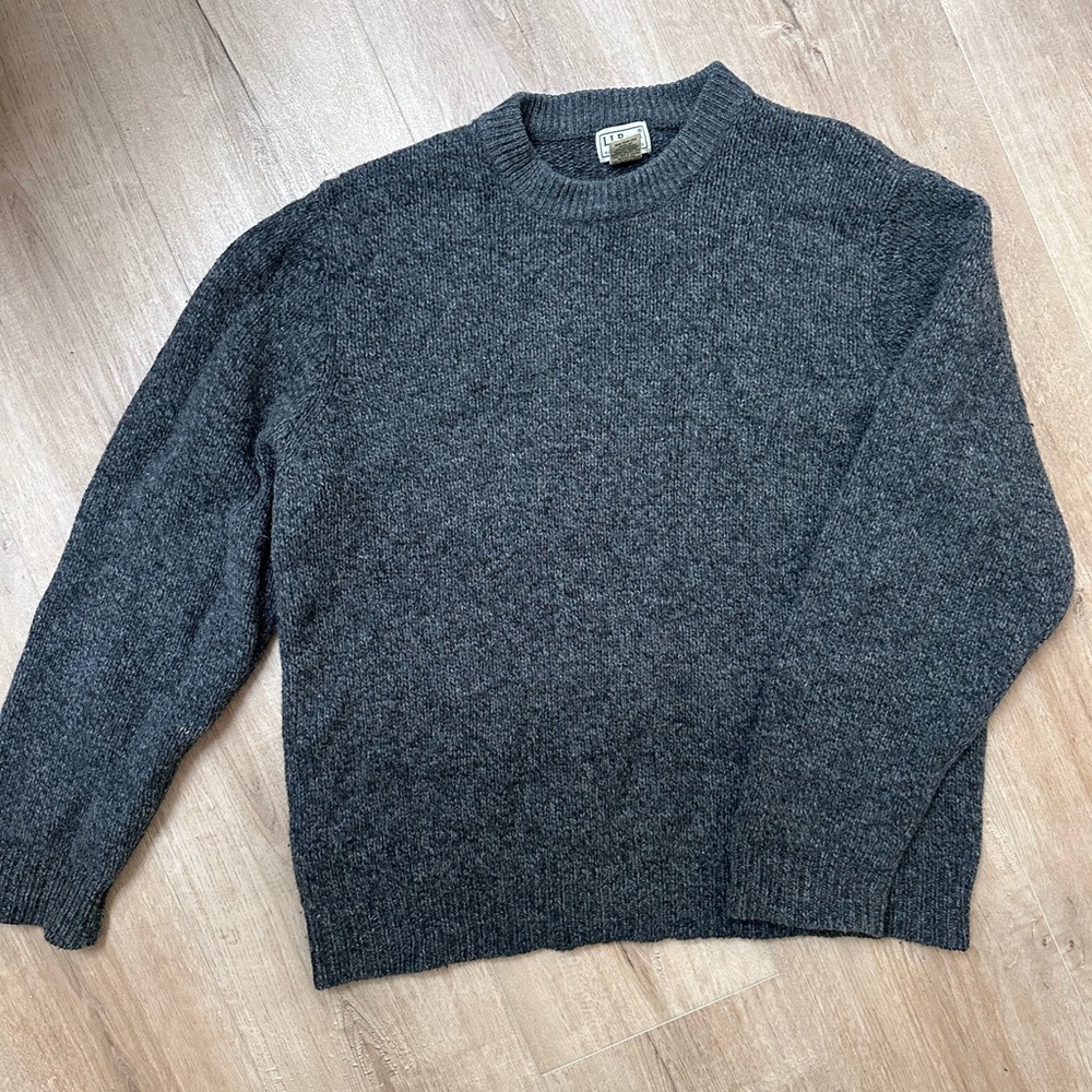 100% Wool L.L. Bean sweater